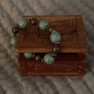 Heavy Stone Stretch Bracelet